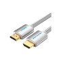 Кабель мультимедійний HDMI M to HDMI M 2.0m V2.0 4K60Hz silver VENTION (AABIH)