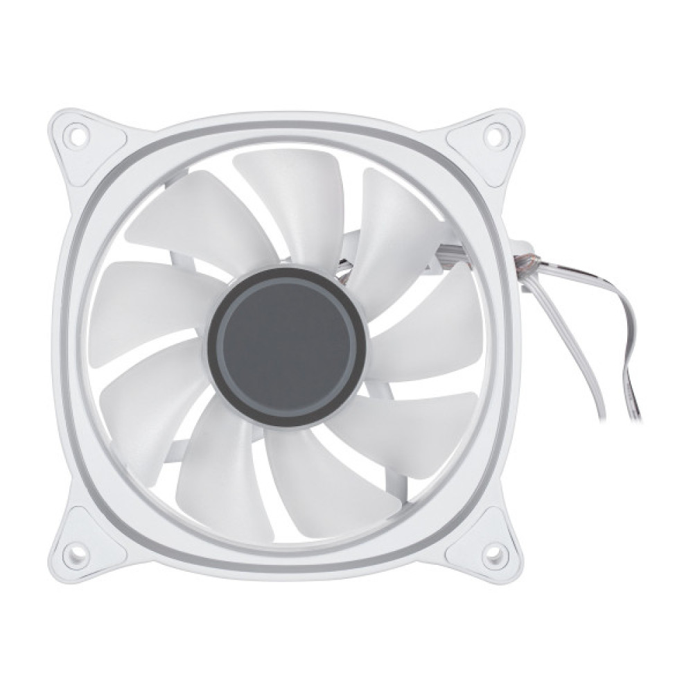 Корпусний вентилятор 2E GAMING Air Cool X Fan ACF120XB-ARGB, 120мм, 1200rpm, 3pin, 3pin +5VARGB, 20,4dBa, білий