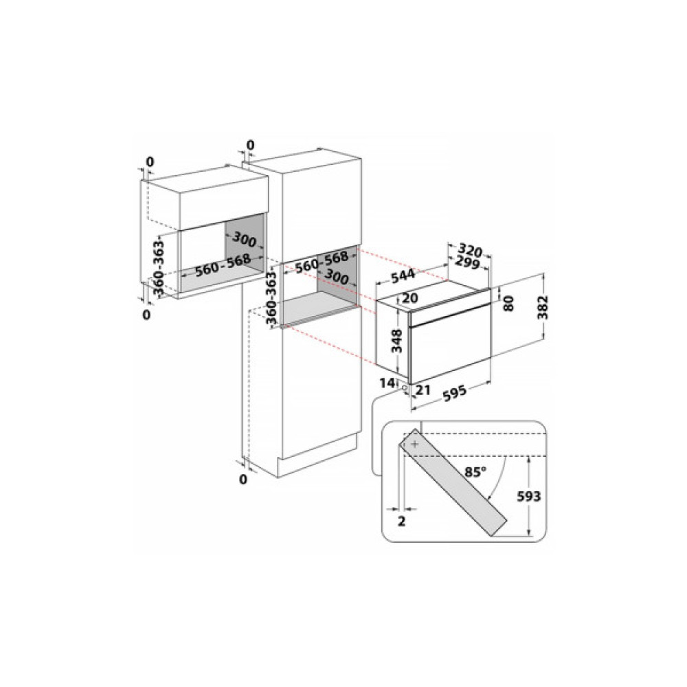 Мікрохвильова піч Whirlpool WMN571BX