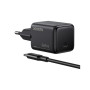 Зарядний пристрій Ugreen X517 USB-C PD25W GaN black (65736)