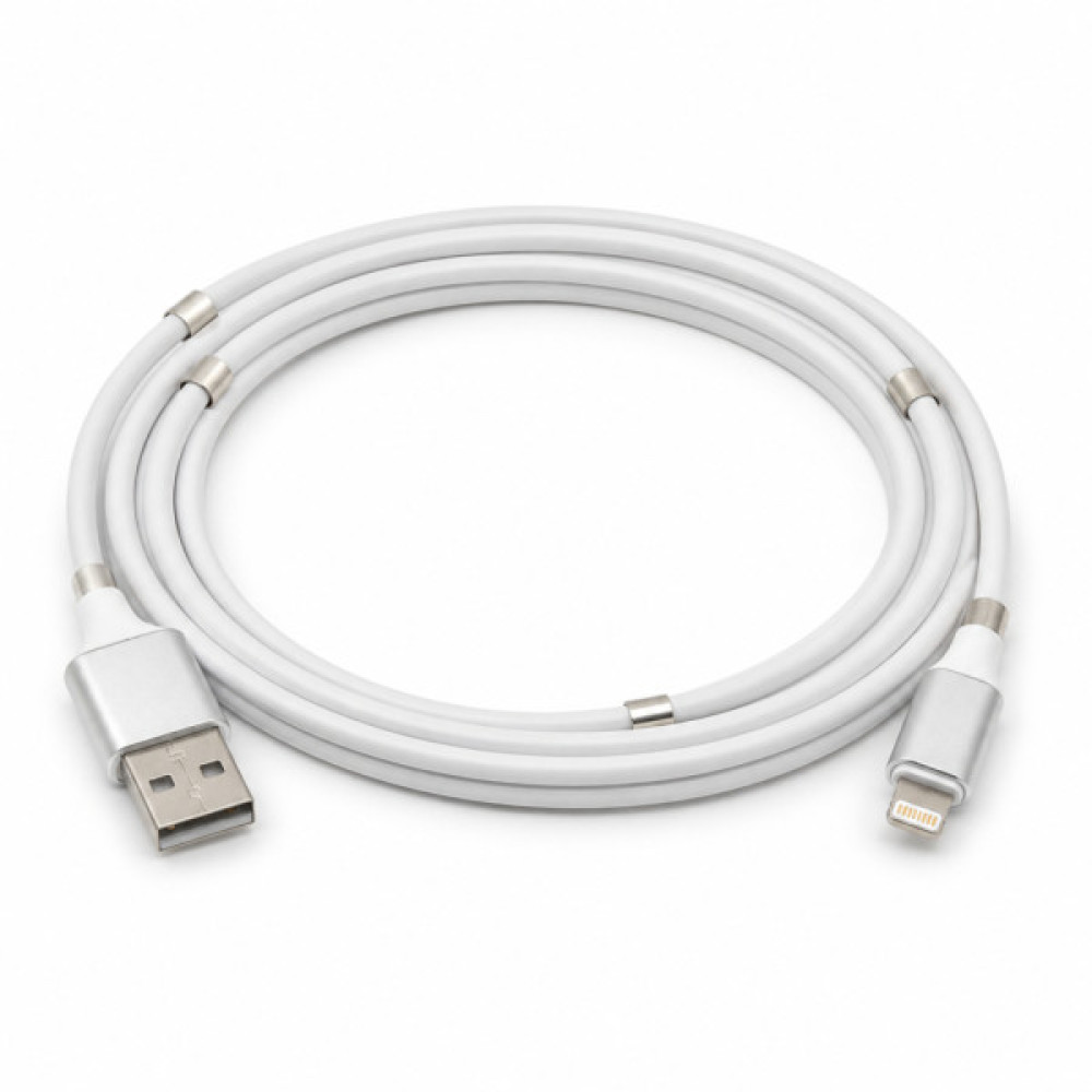 Дата кабель USB 2.0 AM to Lightning 1.0m 2.4A white XoKo (XK-UTL-001-WH)