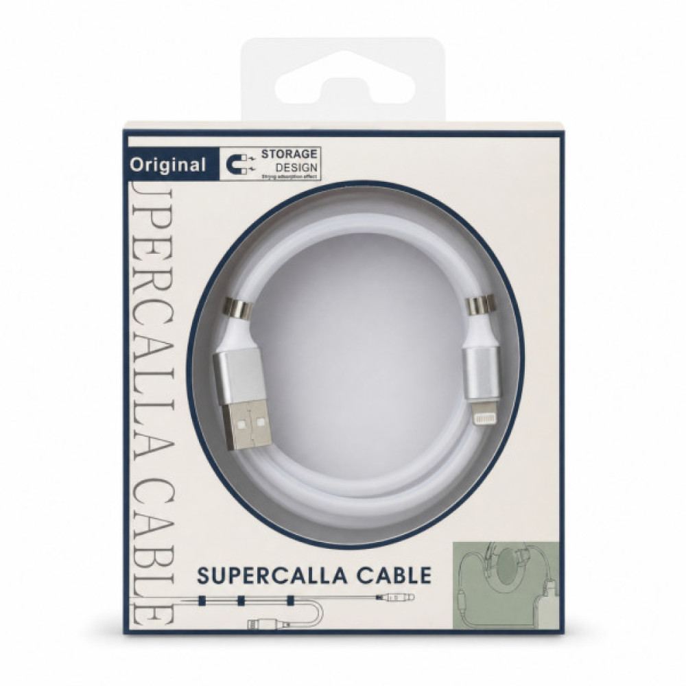 Дата кабель USB 2.0 AM to Lightning 1.0m 2.4A white XoKo (XK-UTL-001-WH)