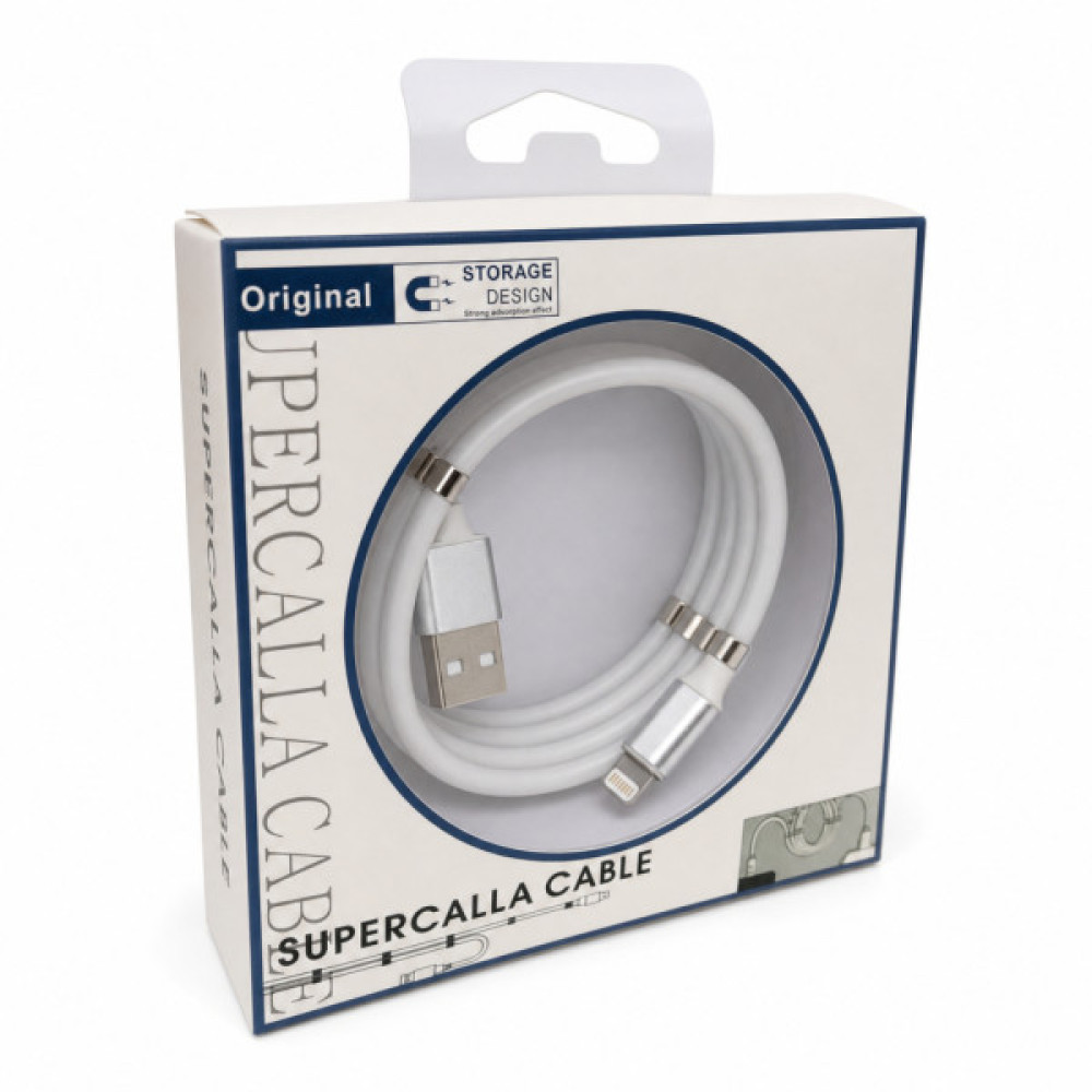 Дата кабель USB 2.0 AM to Lightning 1.0m 2.4A white XoKo (XK-UTL-001-WH)
