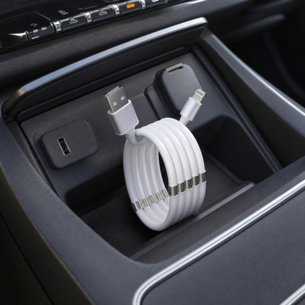 Дата кабель USB 2.0 AM to Lightning 1.0m 2.4A white XoKo (XK-UTL-001-WH)