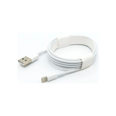 Дата кабель USB 2.0 AM to Lightning 1.0m white Dengos (CBL-001)