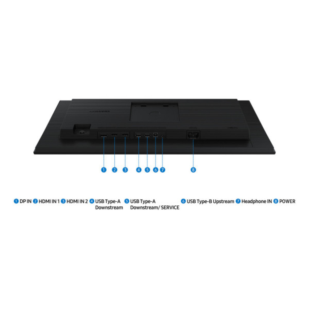 Монітор Samsung 23.8" S24D400 2*HDMI, DP, USB, IPS, 100Hz