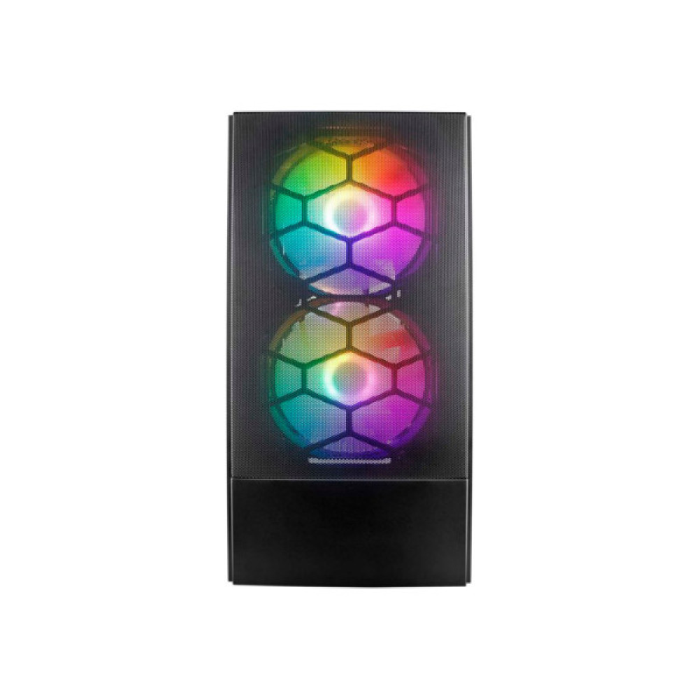 Корпус для ПК 1stPlayer X4-M-BK-2F1P-1F1