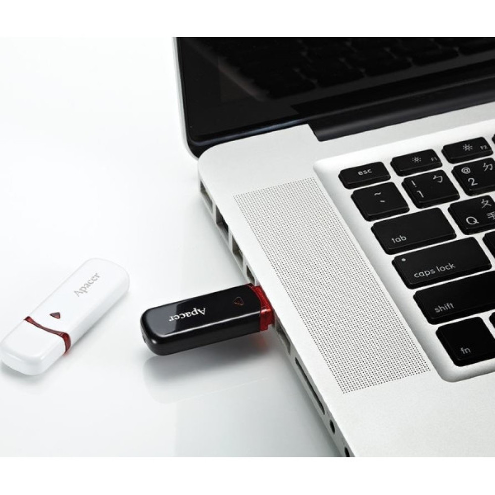 Накопичувач Apacer  32GB USB 2.0 Type-A AH333 Білий