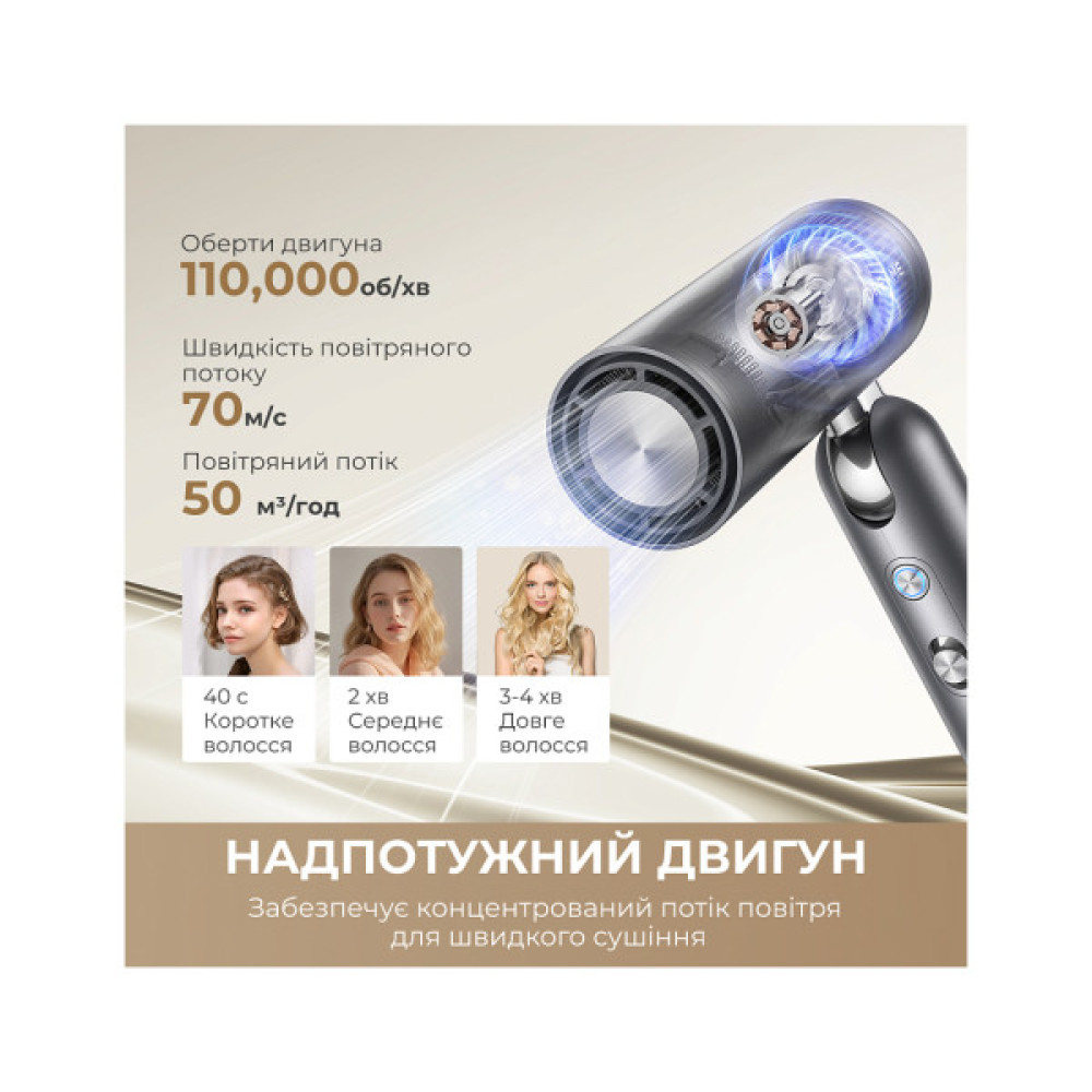 Стайлер Dreame Pocket Pro 3in1 Titanium (AHD51PRO_T)