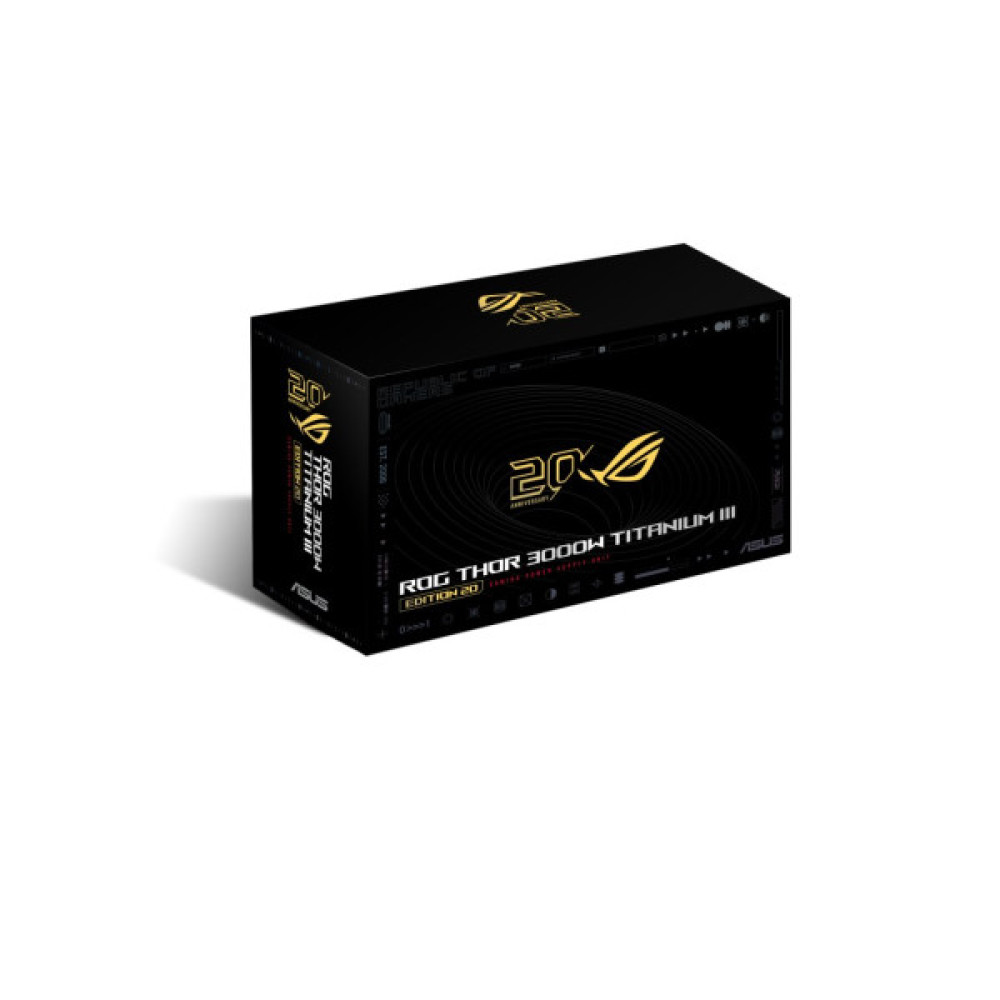 Блок живлення ASUS 3000W ROG Thor Titanium III Edition 20 (90YE00VA-B0NA00)