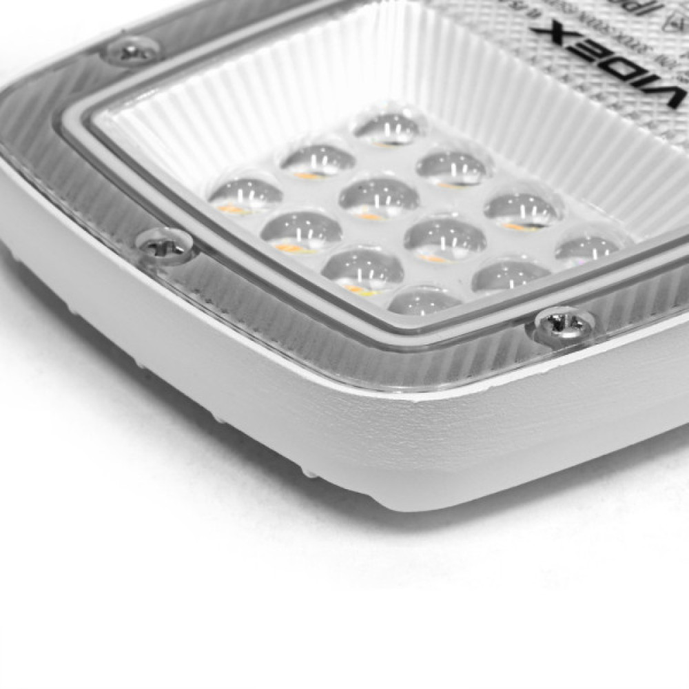 Прожектор Videx F5 10W 3000-5000-6500K з датчиком руху 230V White (VL-F5-010CW-S)
