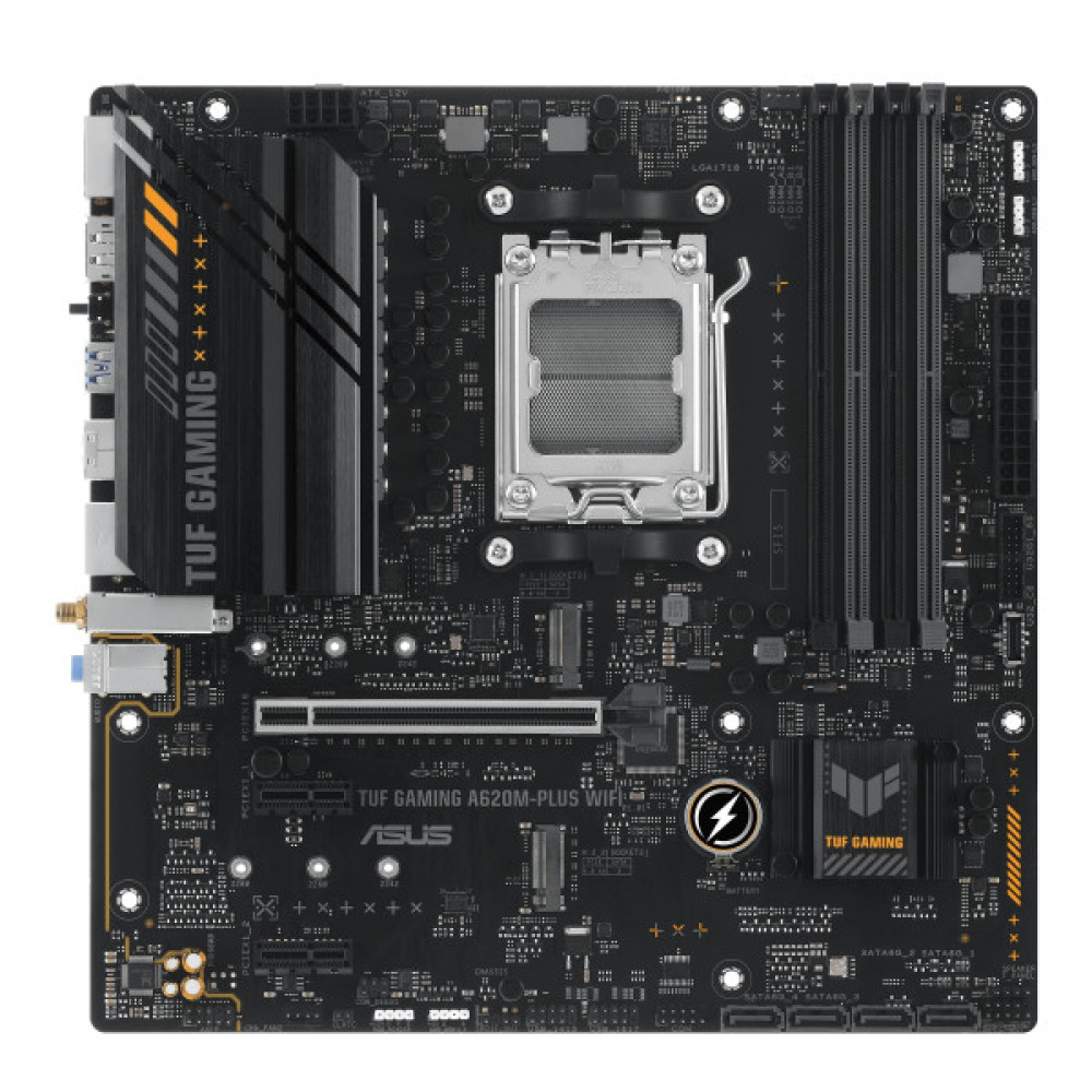 Материнcька плата ASUS A620M-F GAMING WIFI sAM5 A620 2xDDR5 HDMI Wi-Fi BT mATX