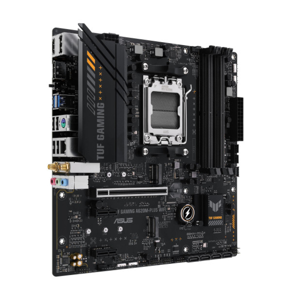 Материнcька плата ASUS A620M-F GAMING WIFI sAM5 A620 2xDDR5 HDMI Wi-Fi BT mATX