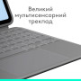 Чохол до планшета Logitech Combo Touch for iPad Air 13-inch (M2) OXFORD GREY - US (L920-012618) Чохол до планшета Logitech Combo Touch for iPad Air 13-inch (M2) OXFORD GREY - US (L920-012618)