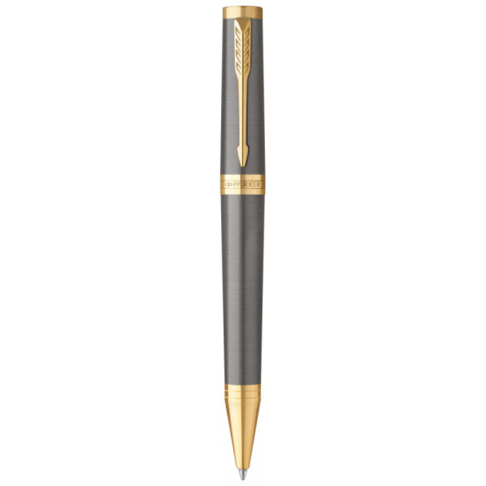 Ручка кулькова Parker INGENUITY Grey Lacquer GT BP (60 432)