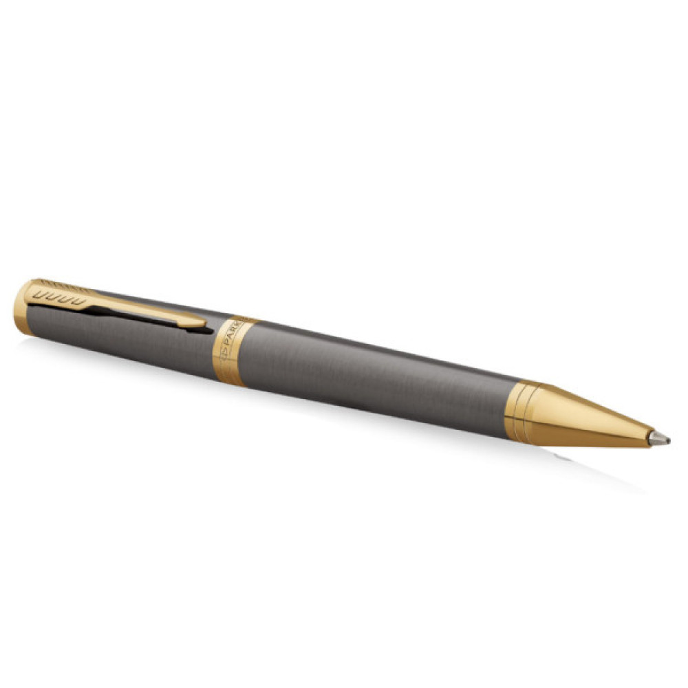 Ручка кулькова Parker INGENUITY Grey Lacquer GT BP (60 432)