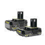 Набір акумуляторів Ryobi ONE+ RB18242X 18В 1х2А·год 1х4А·год Набір акумуляторів Ryobi ONE+ RB18242X 18В 1х2А·год 1х4А·год