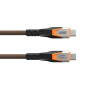 Дата кабель USB-C to USB-C 0.75m v3.2 240W Rugged double braided nylon black+orange UAG (9B4415114097) Дата кабель USB-C to USB-C 0.75m v3.2 240W Rugged double braided nylon black+orange UAG (9B4415114097)
