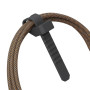 Дата кабель USB-C to USB-C 0.75m v3.2 240W Rugged double braided nylon black+orange UAG (9B4415114097) Дата кабель USB-C to USB-C 0.75m v3.2 240W Rugged double braided nylon black+orange UAG (9B4415114097)