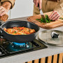 Сковорода Tefal Expertise з кришкою 24см чорний (G3218402)