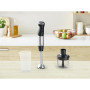 Блендер Tefal заглибний Quickchef+ 1000Вт, 2в1, чаша-800мл, чопер-500мл, турборежим, сріблясто-чорний