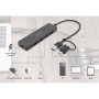 Концентратор Digitus USB-C + USB-A to 4xUSB-A 0.2m black (DA-70235) Концентратор Digitus USB-C + USB-A to 4xUSB-A 0.2m black (DA-70235)