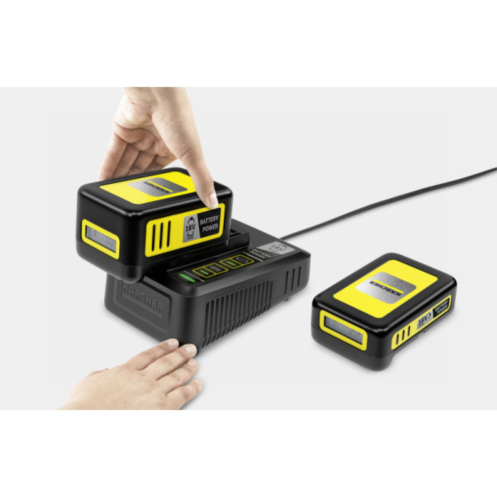 Швидкозарядний пристрій Karcher для акумулятора 18 В 2.5А