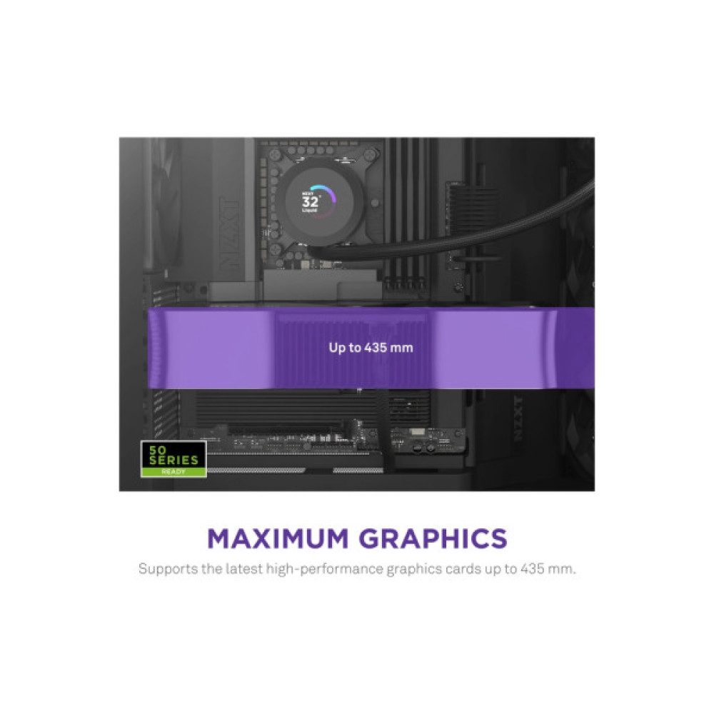 Корпус для ПК NZXT H9 Flow Dual-Chamber All Black (CM-H92FB-01)