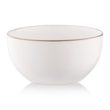 Салатник Ardesto Asti 670мл, 14.2см, кераміка, білий (AR1414AW)