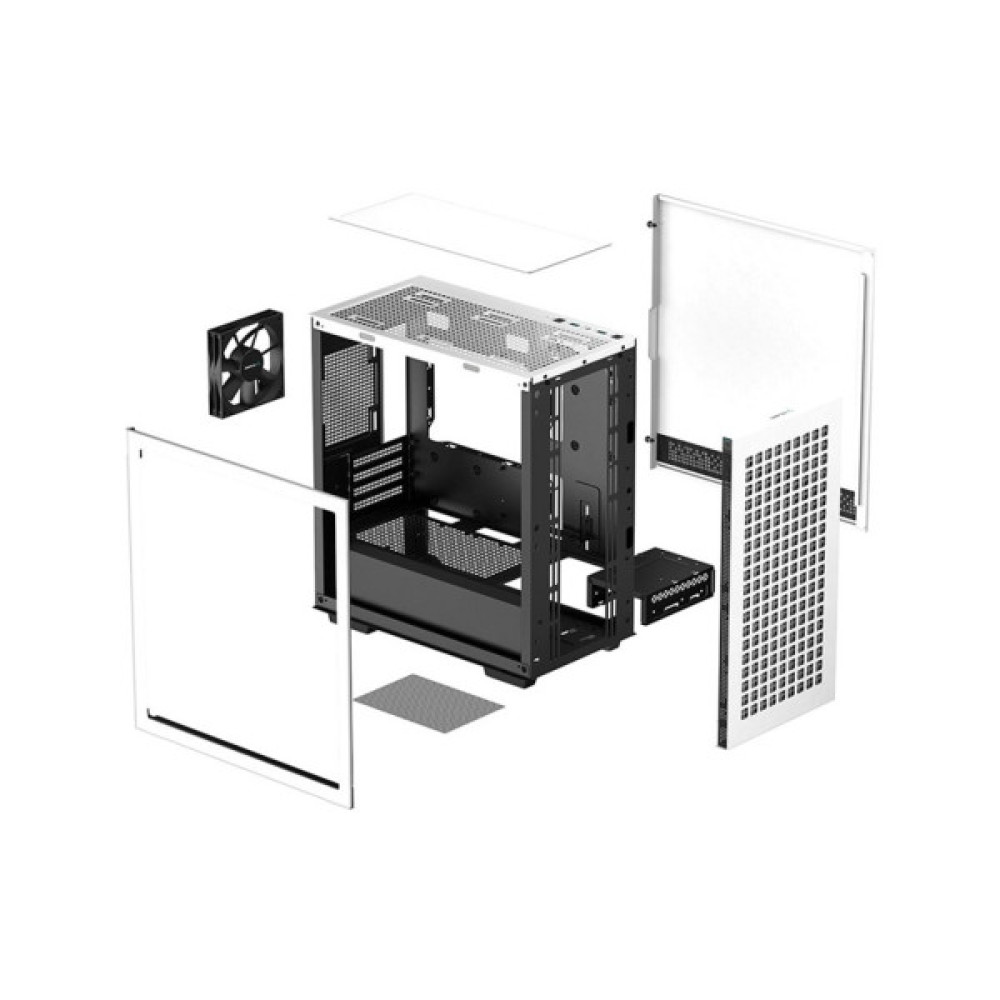 Корпус для ПК Deepcool CH370 White (R-CH370-WHNAM1-G-1)