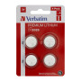 Батарейка Verbatim CR 2025 Lithium 3V * 4 (49532) Батарейка Verbatim CR 2025 Lithium 3V * 4 (49532)