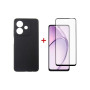 Чохол до мобільного телефона Dengos Oppo A3 Carbon + glass (Black) (DG-KM-112) Чохол до мобільного телефона Dengos Oppo A3 Carbon + glass (Black) (DG-KM-112)
