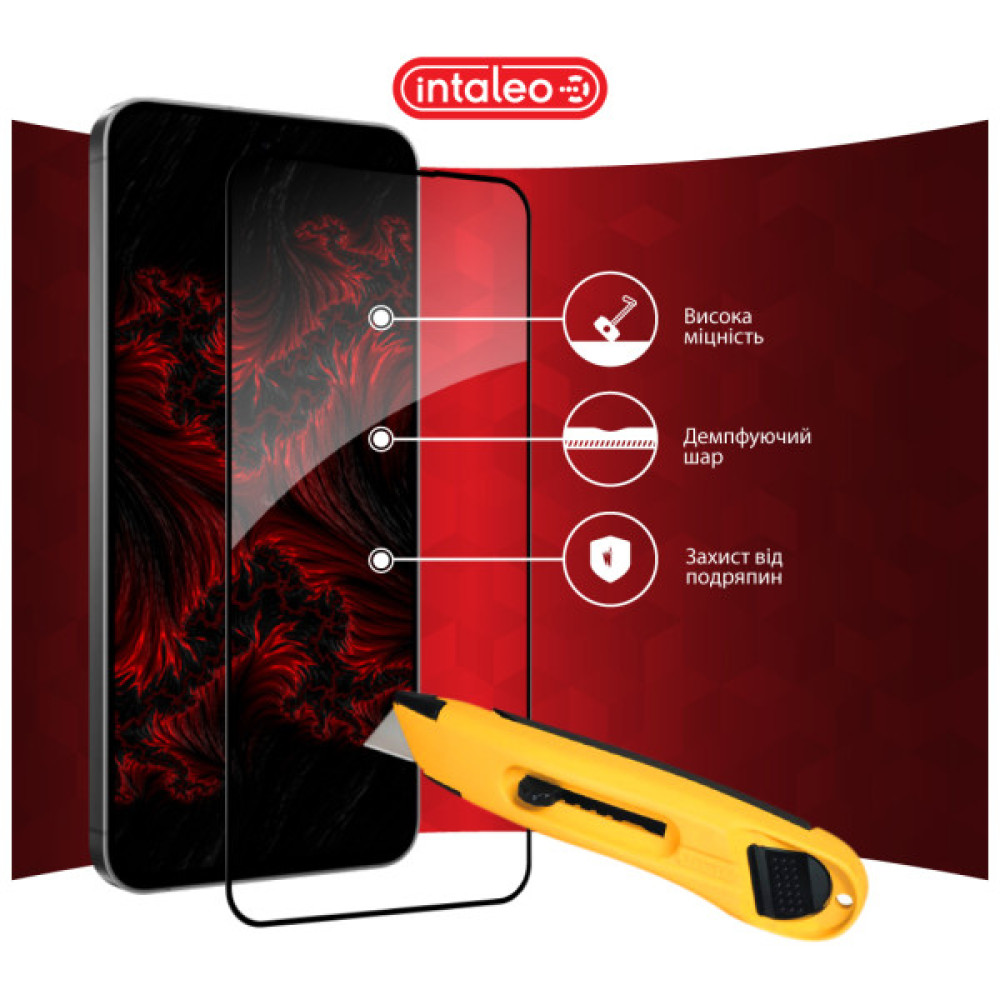 Скло захисне Intaleo Full Glue Samsung S24 FE Black (1283126594854) Скло захисне Intaleo Full Glue Samsung S24 FE Black (1283126594854)