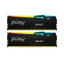 Модуль пам'яті для комп'ютера DDR5 64GB (2x32GB) 5200 MHz Beast RGB Kingston Fury (ex.HyperX) (KF552C40BBAK2-64) Модуль пам'яті для комп'ютера DDR5 64GB (2x32GB) 5200 MHz Beast RGB Kingston Fury (ex.HyperX) (KF552C40BBAK2-64)