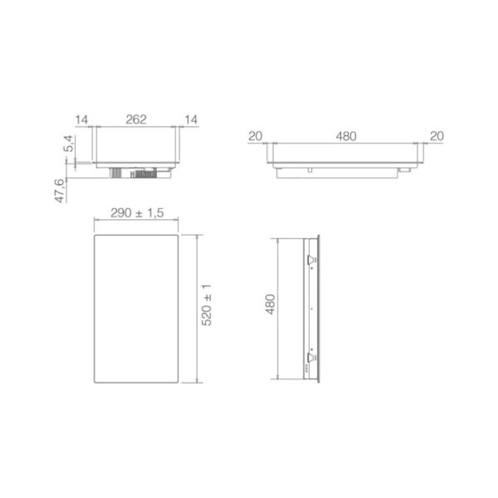 Варочна поверхня Elica RATIO 302 PLUS CONNECT BL