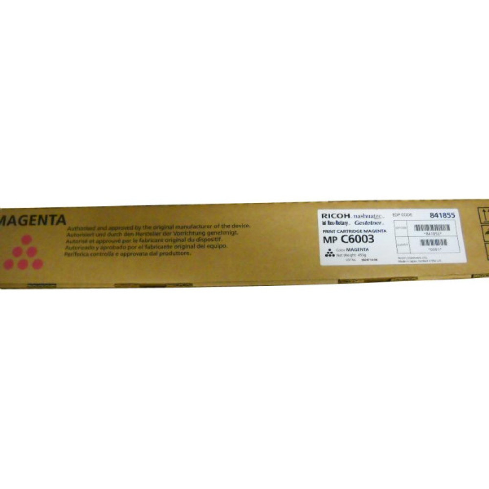 Тонер-картридж Ricoh MPC6003 MAGENTA 22.5К (841855) Тонер-картридж Ricoh MPC6003 MAGENTA 22.5К (841855)