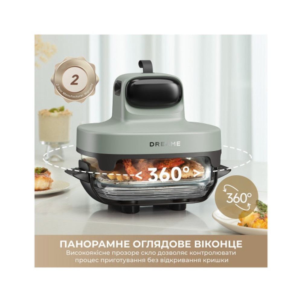Вирівнювач для волосся Dreame Tasti PT60 4.5L+2.5L Sage/Green (DREAME-PT60-SG)
