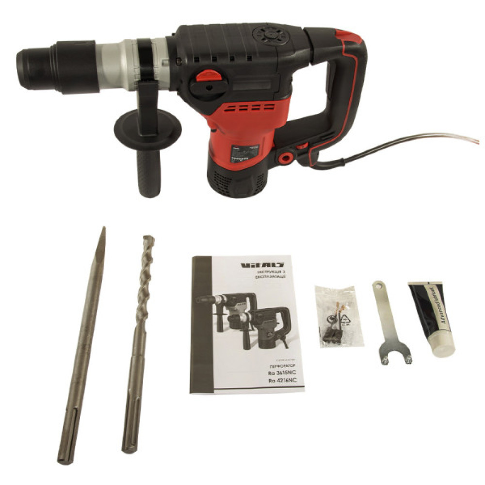 Перфоратор Vitals Master, Ra 4216NC, SDS-max, 1600W, 12J, кейс (219874)