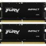 Модуль пам'яті для ноутбука SoDIMM DDR5 32GB (2x16GB) 6400 MHz Impact Kingston Fury (ex.HyperX) (KF564S38IBK2-32) Модуль пам'яті для ноутбука SoDIMM DDR5 32GB (2x16GB) 6400 MHz Impact Kingston Fury (ex.HyperX) (KF564S38IBK2-32)