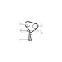 Ремінь ГРМ CONTITECH CT1035 Ремінь ГРМ CONTITECH CT1035