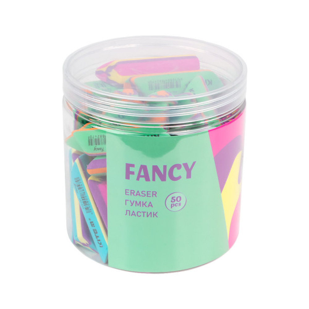 Гумка Kite кольорова Fancy , асорті (K16-104)