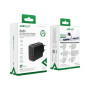 Зарядний пристрій Acefast 2xUSB 50W (USB-C+USB-C) Gan A29 Fast Charger Black (6974316281443)