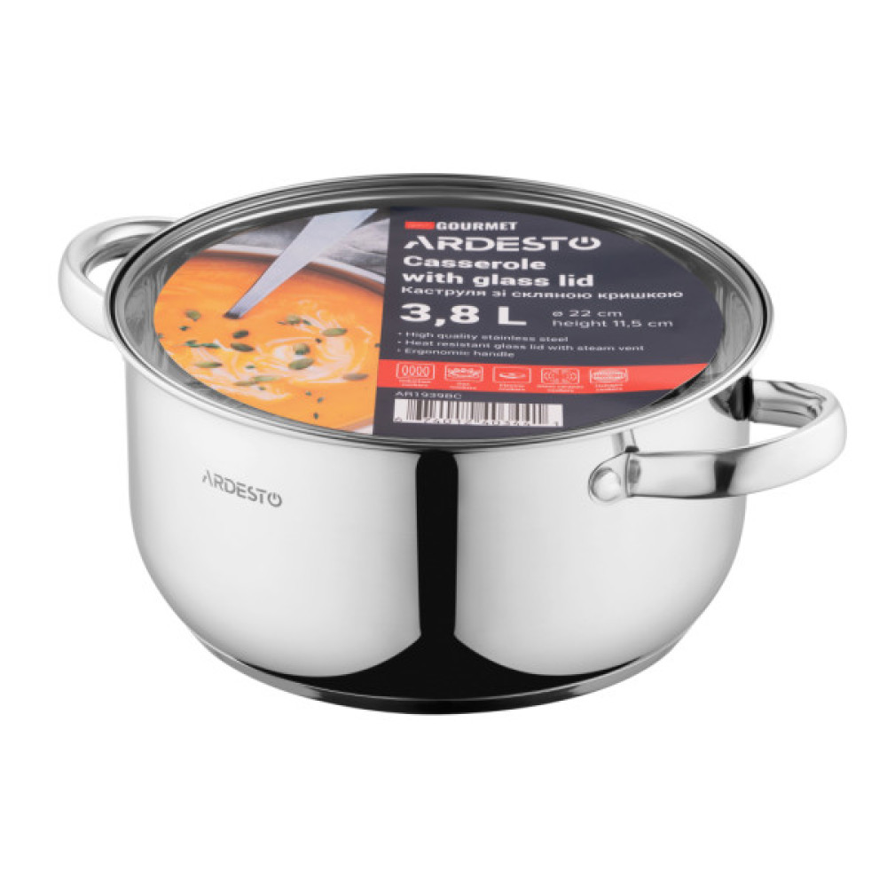 Каструля Ardesto Gemini Gourmet 3.8 л (AR1939BC)