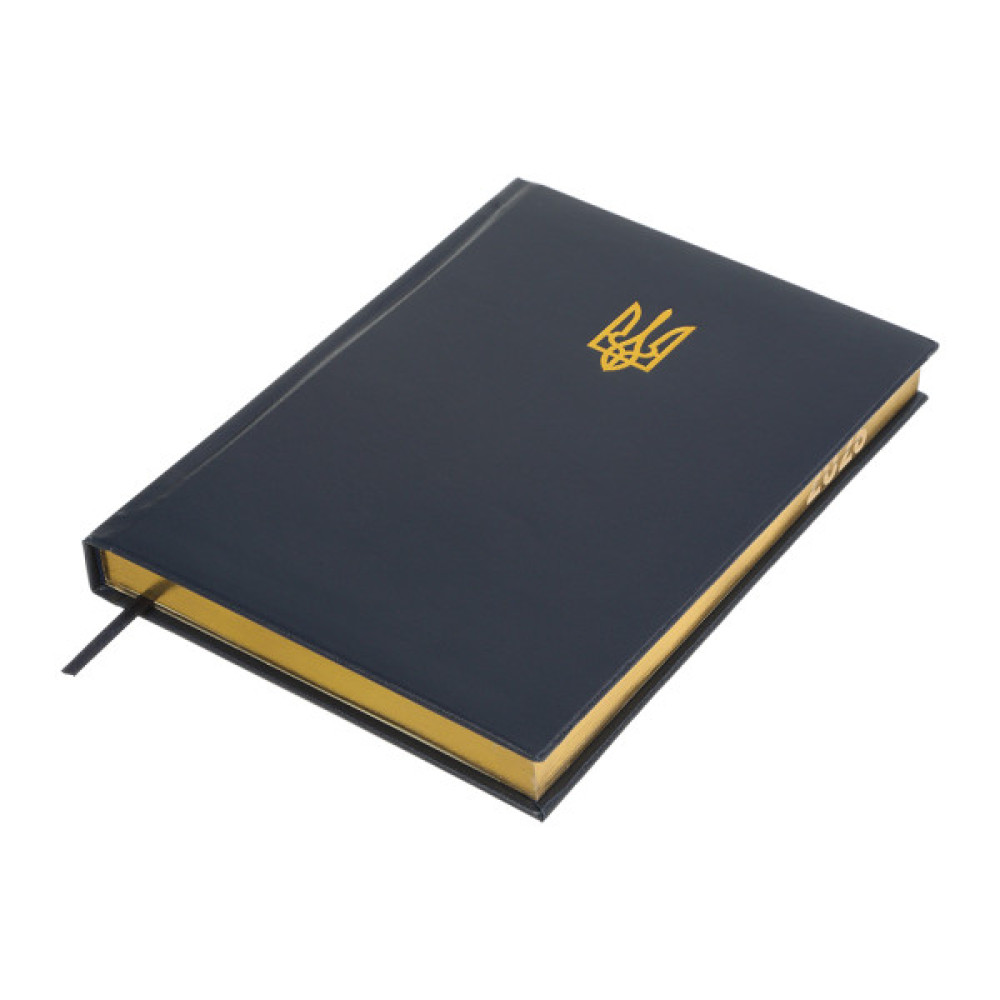 Тижневик Buromax датований 2026 POWERFUL, А5 темно-синій (BM.21124-03)