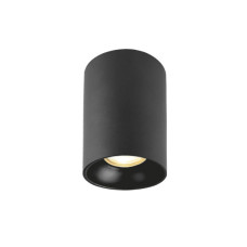 Світильник точковий Videx під лампу GU10 накладний Чорний (VL-SPF14A-B)