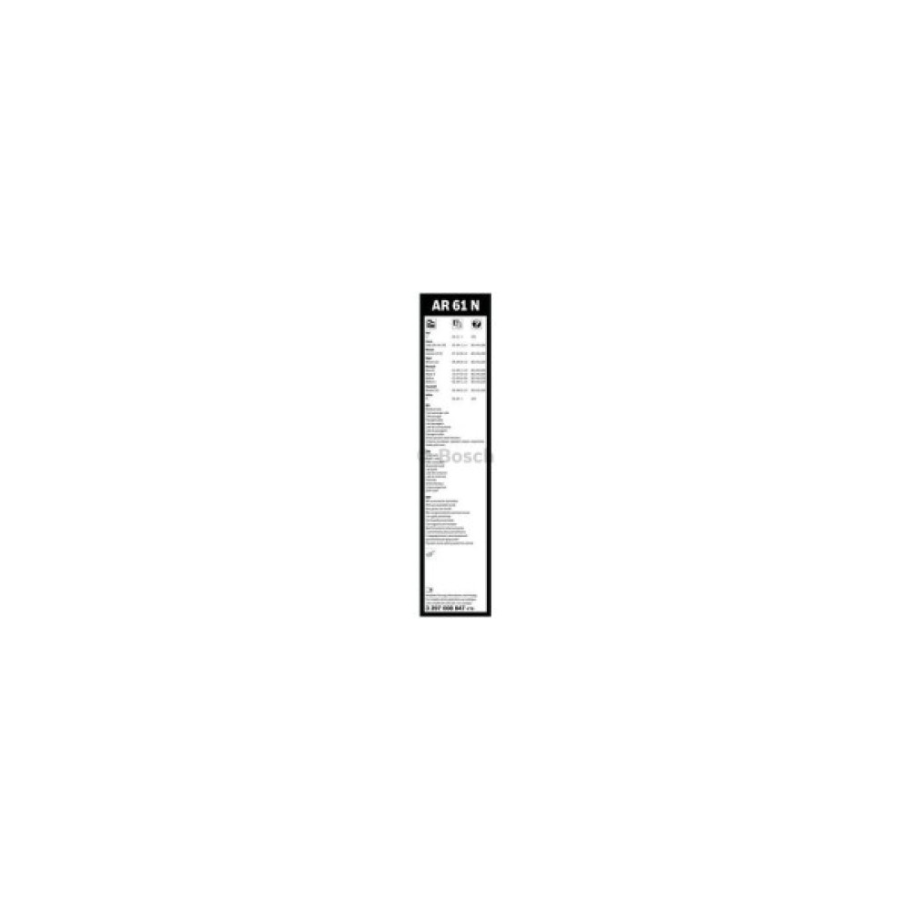 Щітка склоочисника Bosch 3 397 008 847