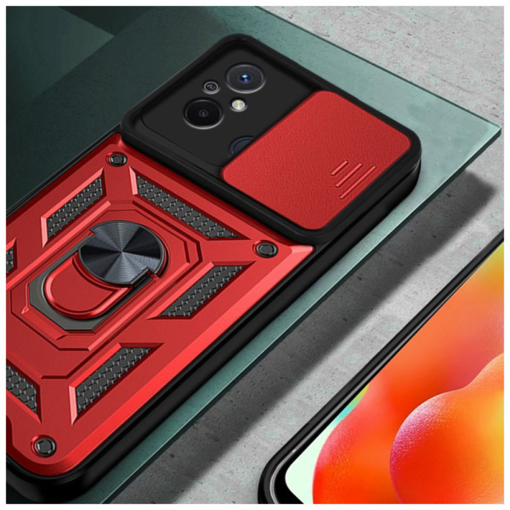Чохол до мобільного телефона BeCover Military Xiaomi Redmi 12C Red (709168) Чохол до мобільного телефона BeCover Military Xiaomi Redmi 12C Red (709168)