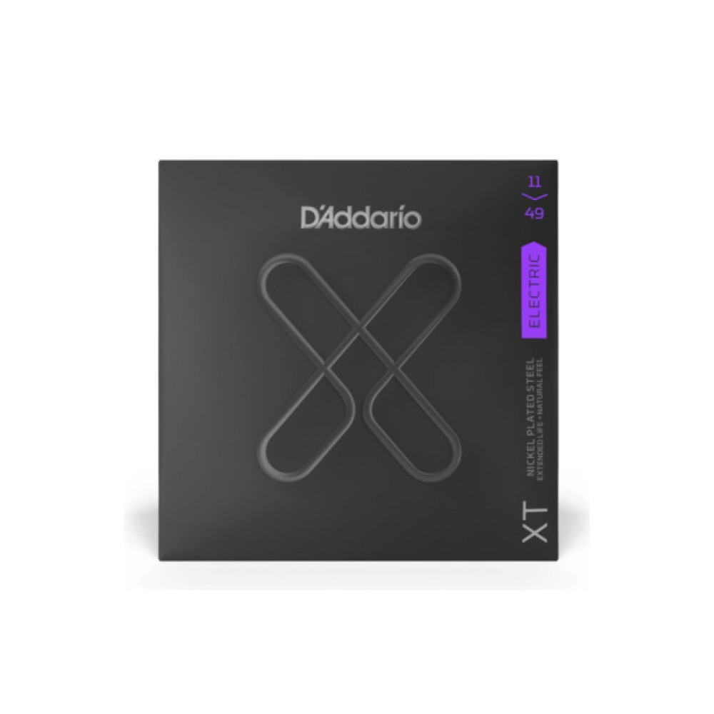 Струни для гітари D'Addario XT ELectric Nickel Plated Steel Medium (11-49) (XTE1149)