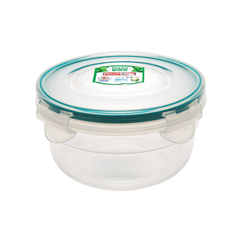Харчовий контейнер Irak Plastik Fresh круглий 2,3 л прозорий (5227)