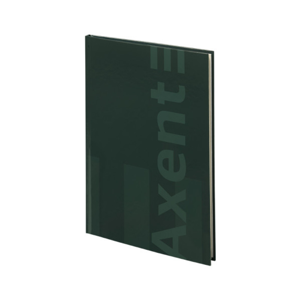 Книга записна Axent A4 One color, 96 аркушів клітинка, зелений (8426-1-A)